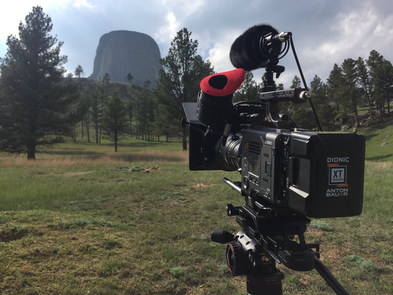 Camera kit on location